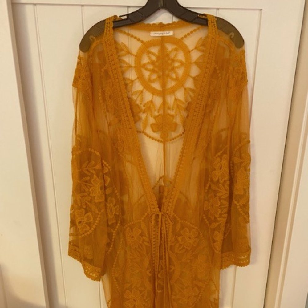 Do Everything in Love Lace Kimono for Free People